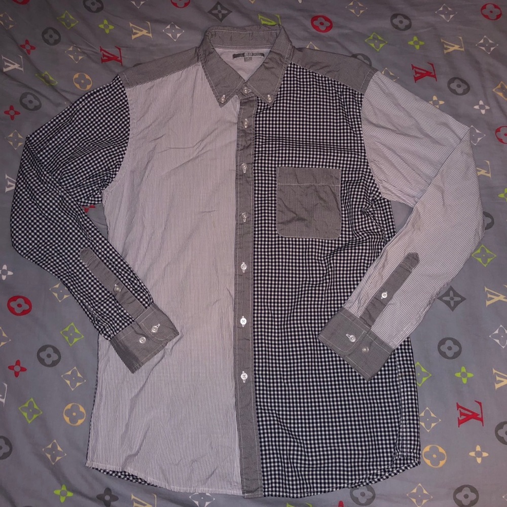 UNIQLO Mens Long Sleeve Dress Shirt Medium